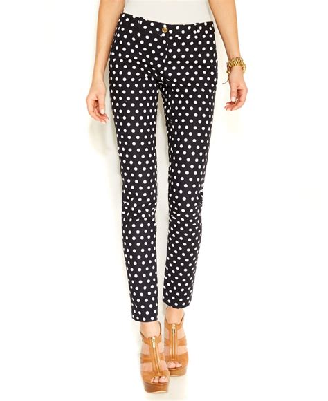 michael kors polka dot pants|Women's MICHAEL Michael Kors Polka Dot Wide Leg Pants.